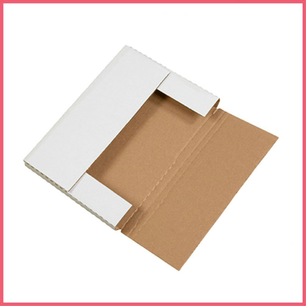 White Shipping Box For Books