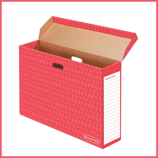 Printed Corrugated Files Box