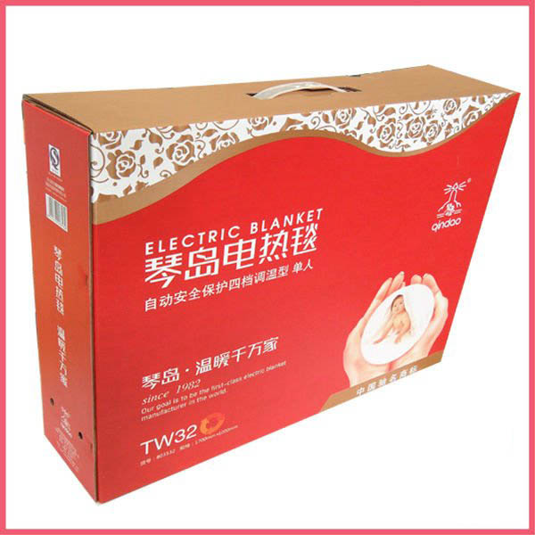 Packaging Box with Plastic Handle