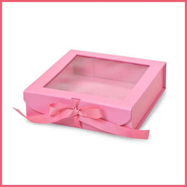 Paper Box with Clear Lid