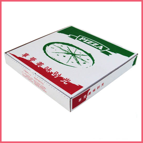 White Pizza Box
