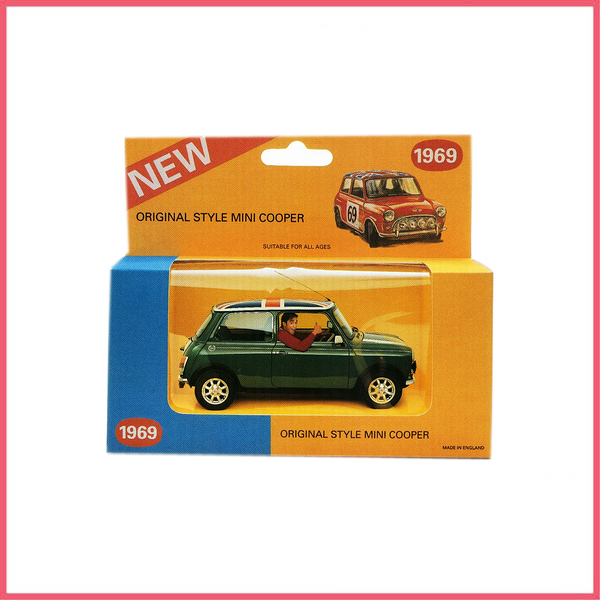 Toy Car Box with Peg Hole