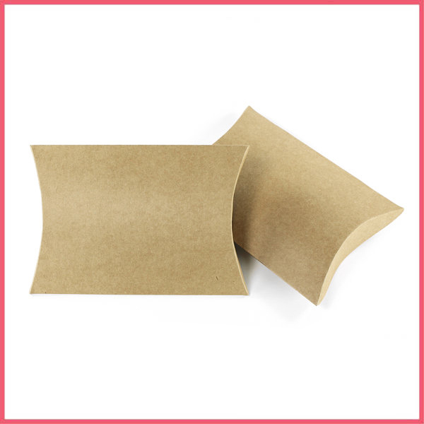 Kraft Pillow Paper Box