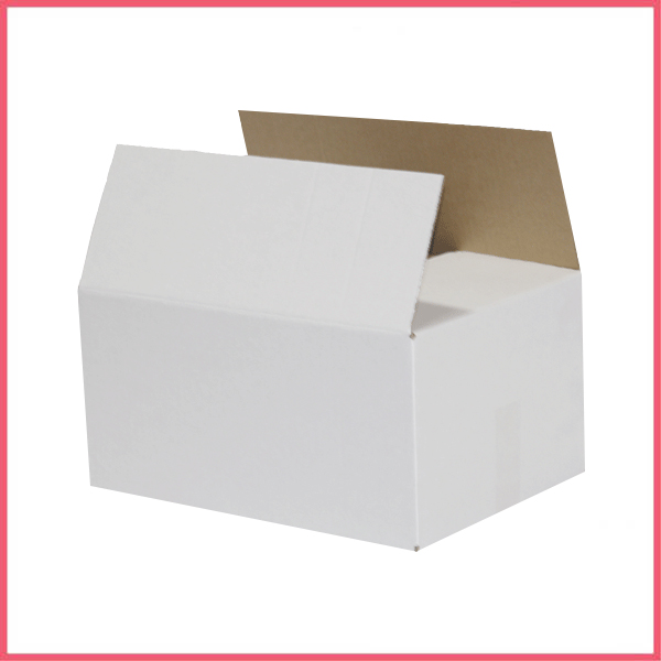 White Moving Box
