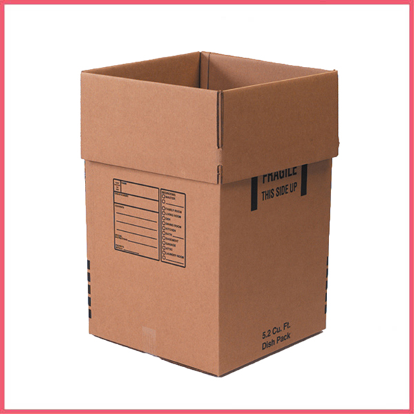 Dish Pack Deluxe Packing Boxes