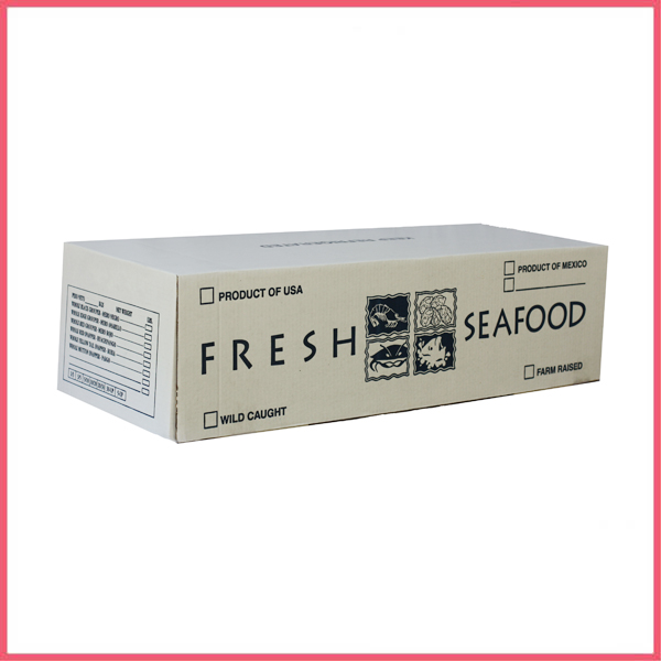 Packaging Carton Box For Fresh Seafood
