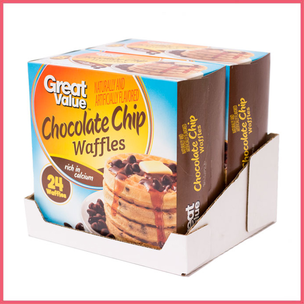 Paper Box For Chocolate Chip Waffles