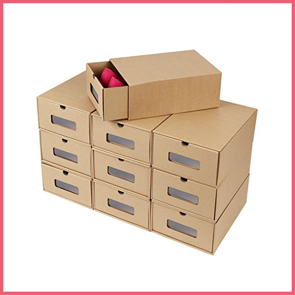 Cardboard Shoe Storage Boxes