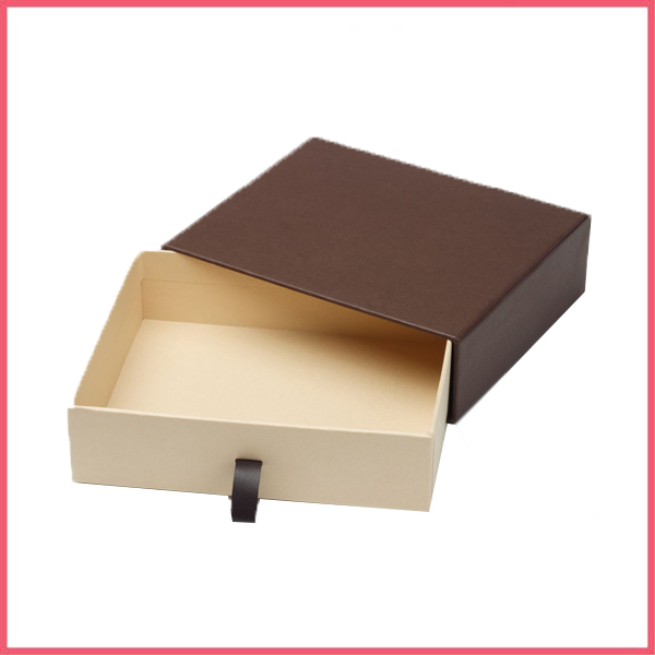 Drawer Box 120g Special Brown Paper With 2mm Cardboard