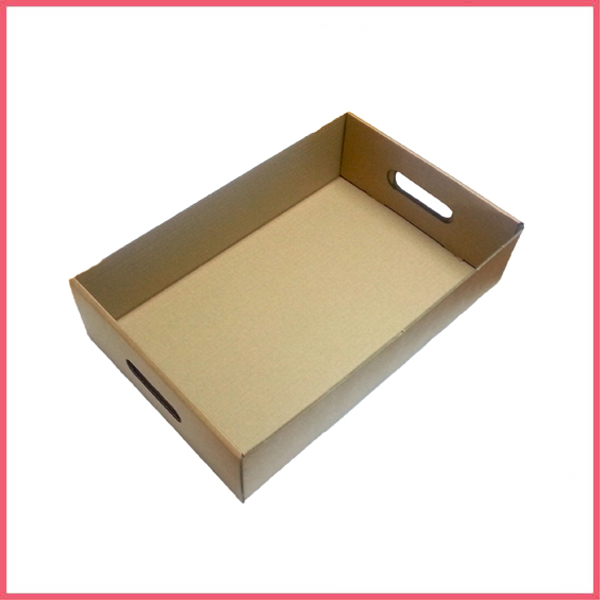 Brown Corrugated Tray