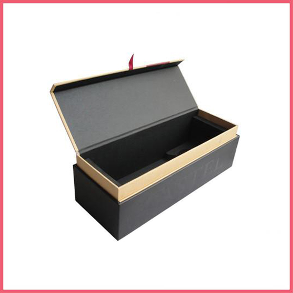 Customized Folding Paper Wine Packaging Storage Boxes Offset Print For Gift