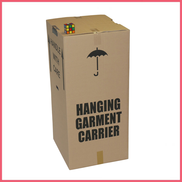 Hanging Garment Carrier Carton Box