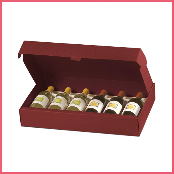 Red Champagne Carton Box