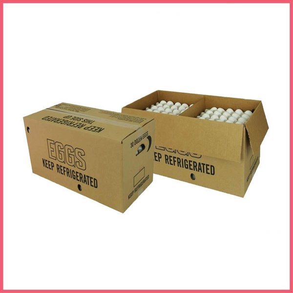 Custom Printed Egg Packaging Carton Box