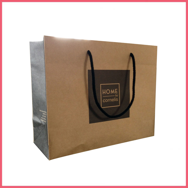 Customized Brand Kraft Paper Bag With Your Own Logo