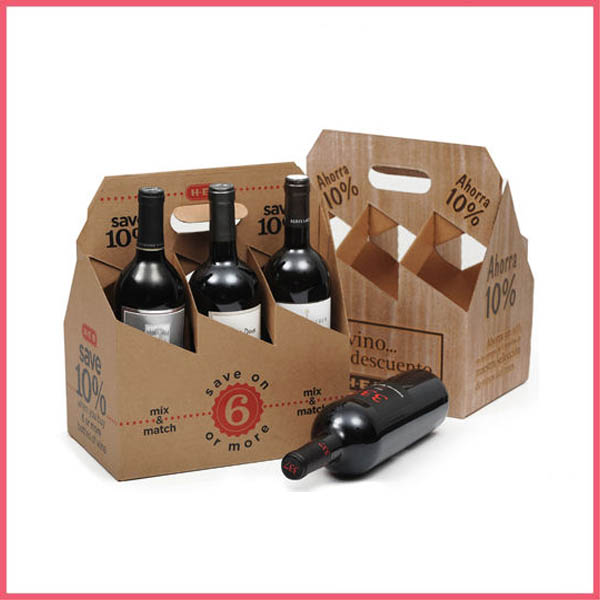 Cardboard Wine Carriers