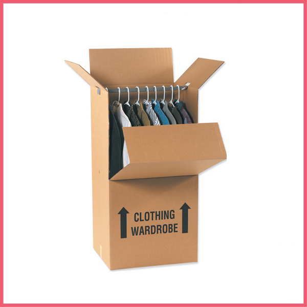 Corrugated Clothing Wardrobe