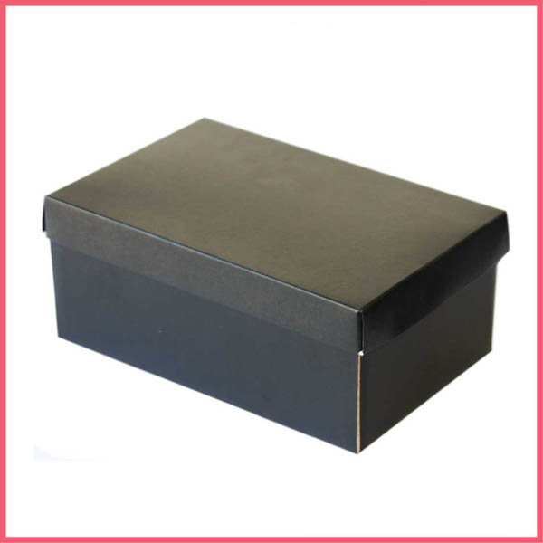 Matte Black Shoe Box