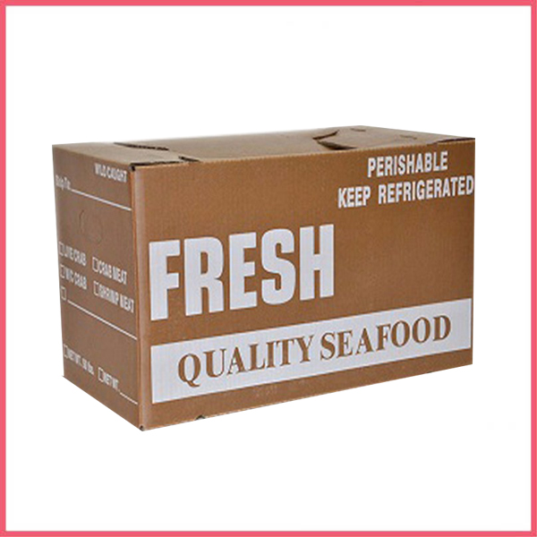 Seafood Cardboard Box