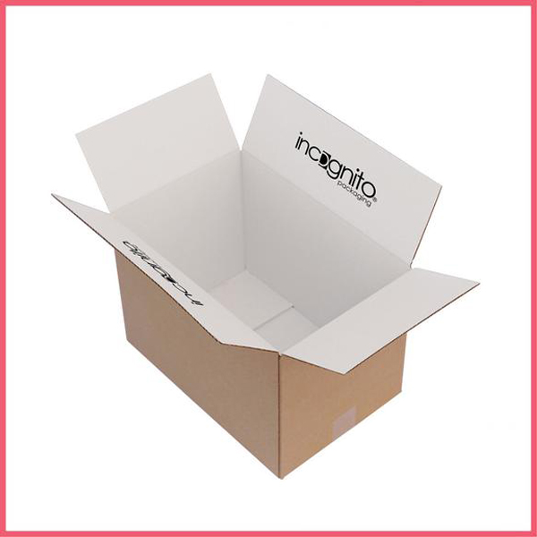 White Inside Corrugated Box