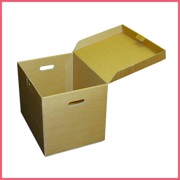 Printed Corrugated Board File Box